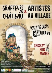 1 affiche artistes au village