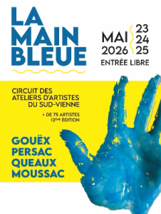 2. la main bleue
